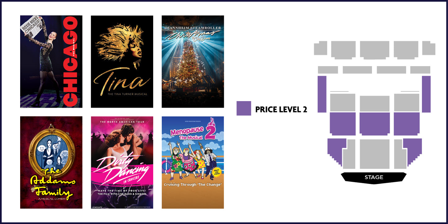 Broadway Series Platinum - Price Level 2