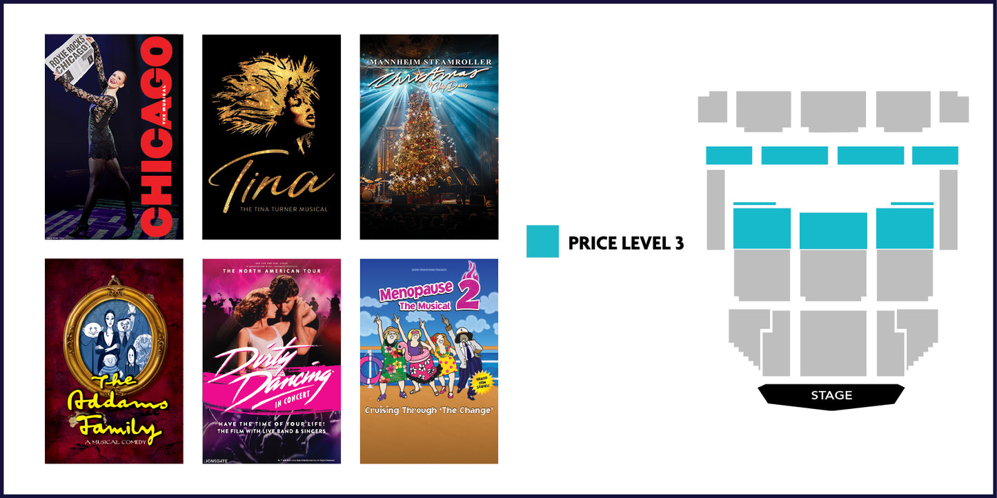 Broadway Series Platinum - Price Level 3